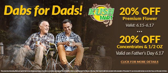 The Dabs For Dads Sale Begins Today And Runs Through Sunday!